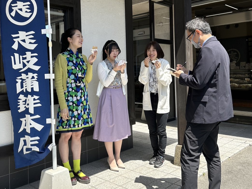 シティ情報ふくおか取材風景